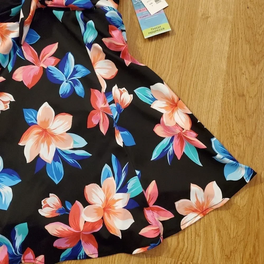 Swim Solutions Lanai Tummy Control Swimdress - NEW - Picture 6 of 16